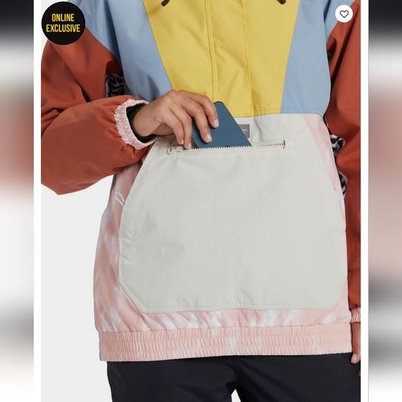 DC SHOES Chalet Womens Anorak Snow Jacket size M - Picture 6 of 10